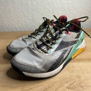 Reebok Nano X1 Womens Size 8 Running Shoes Gray Adventure Sneakers